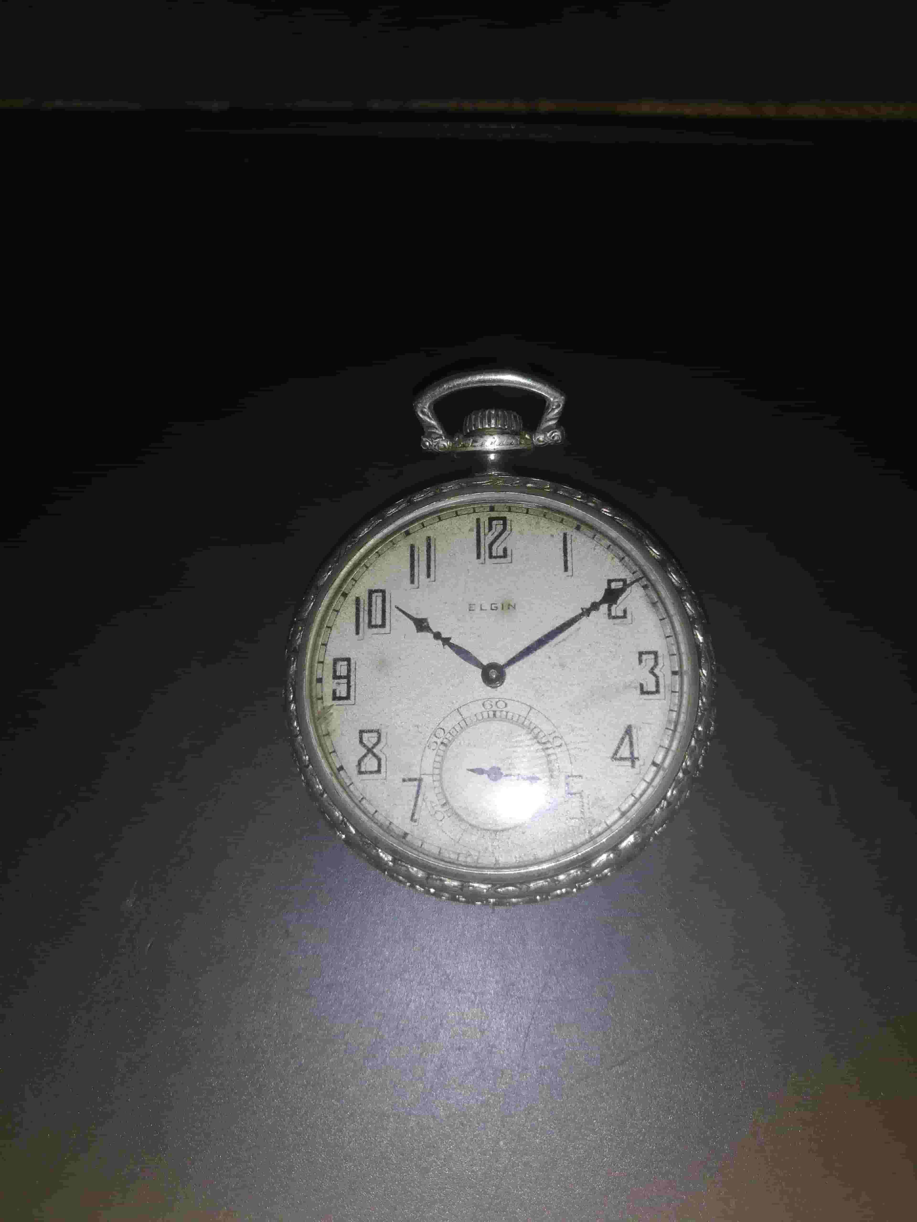 ساعة جيب إلجين عتيقة 1923