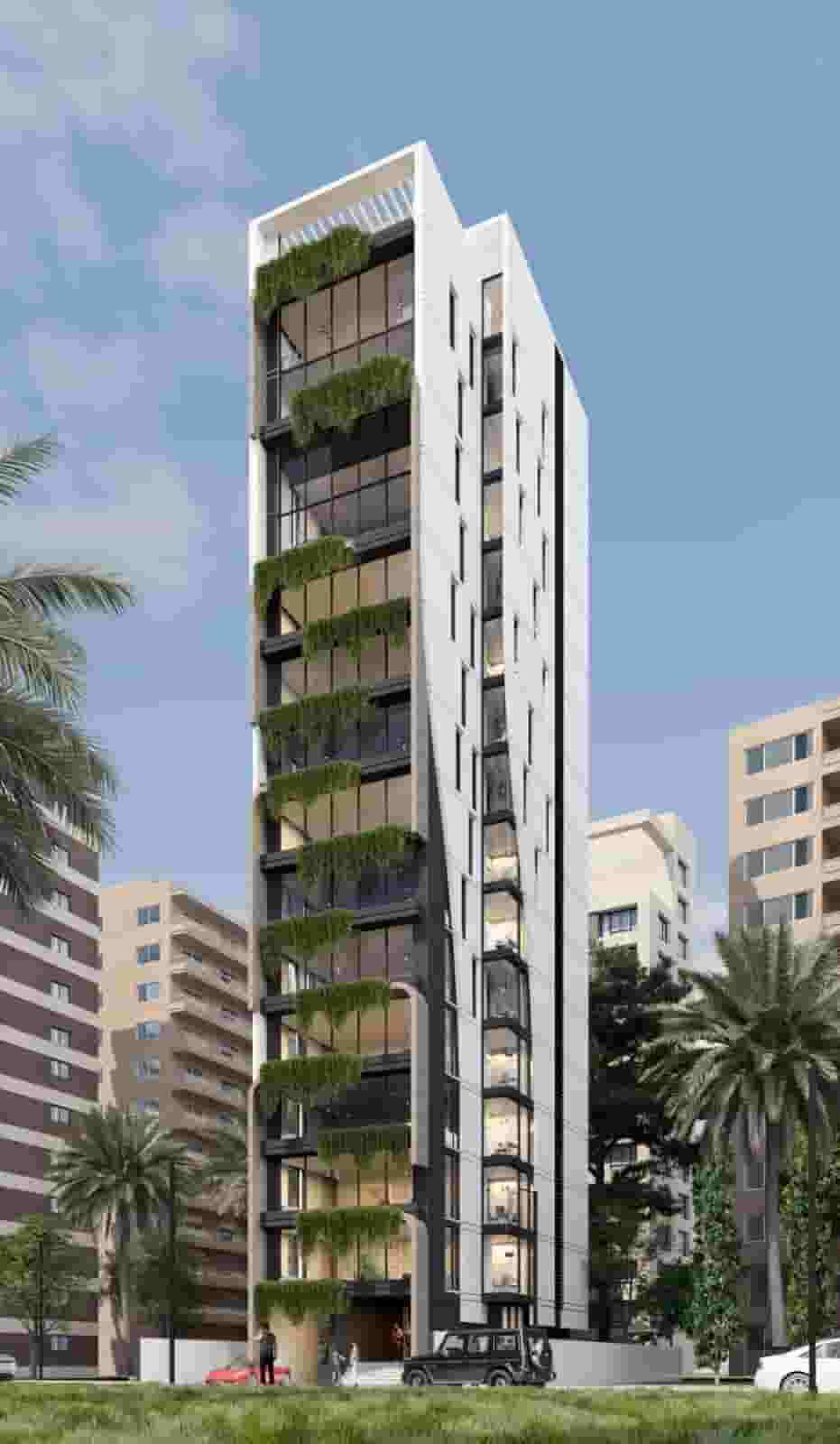 مشروع سكني قيد الإنشاء بعنوان رأس بيروت