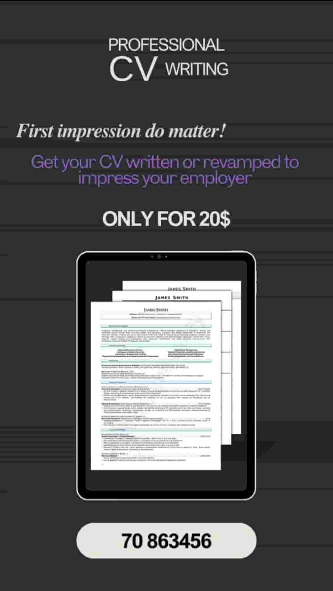 Professional CV writing | Writing a professional resume
