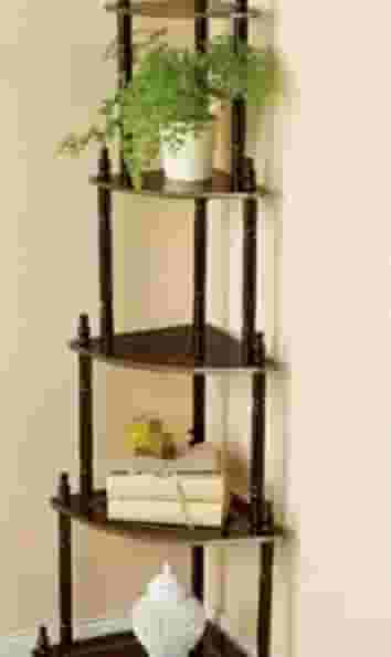 CORNER SHELVES