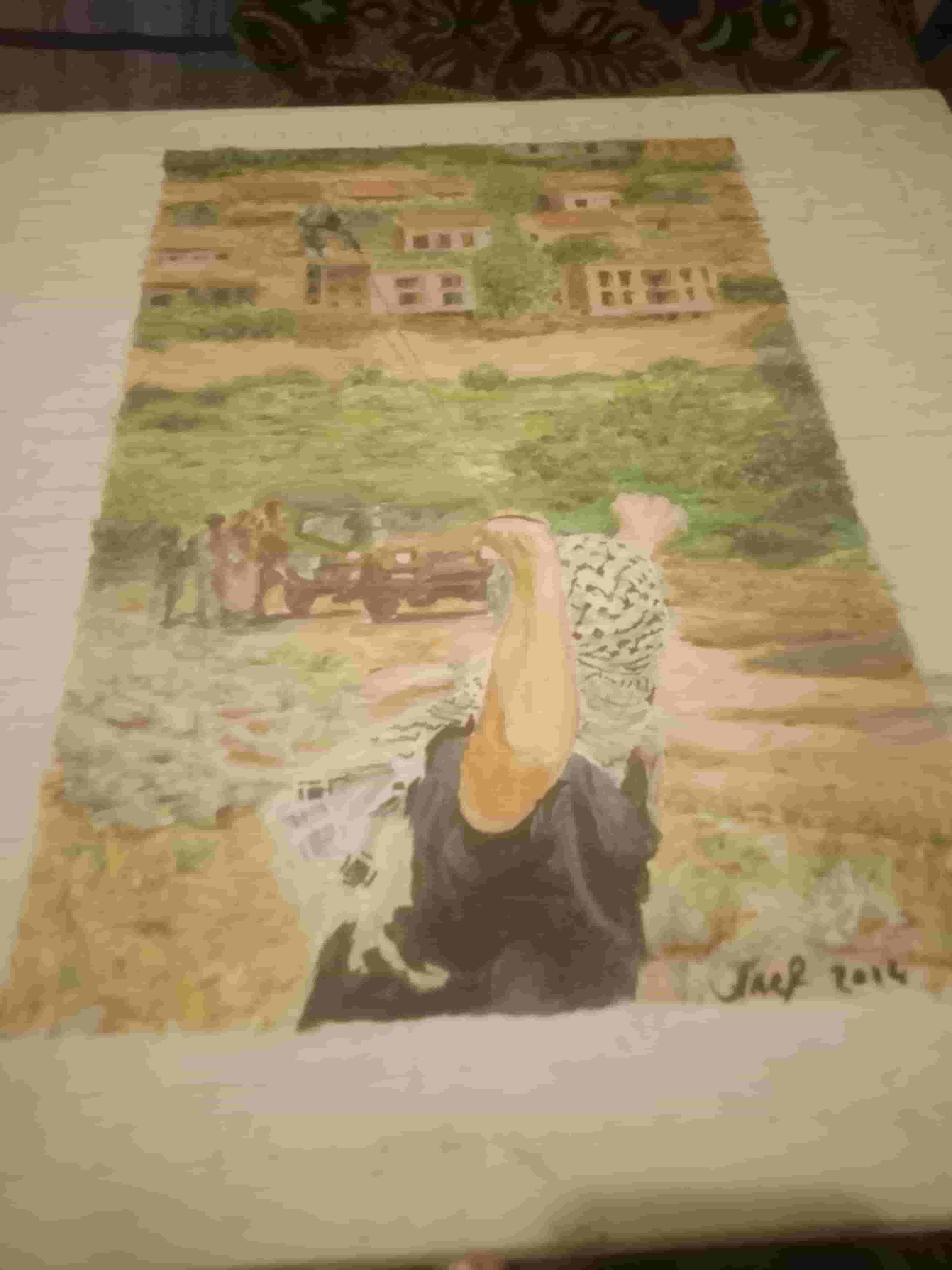 Oil Painting Palestine
