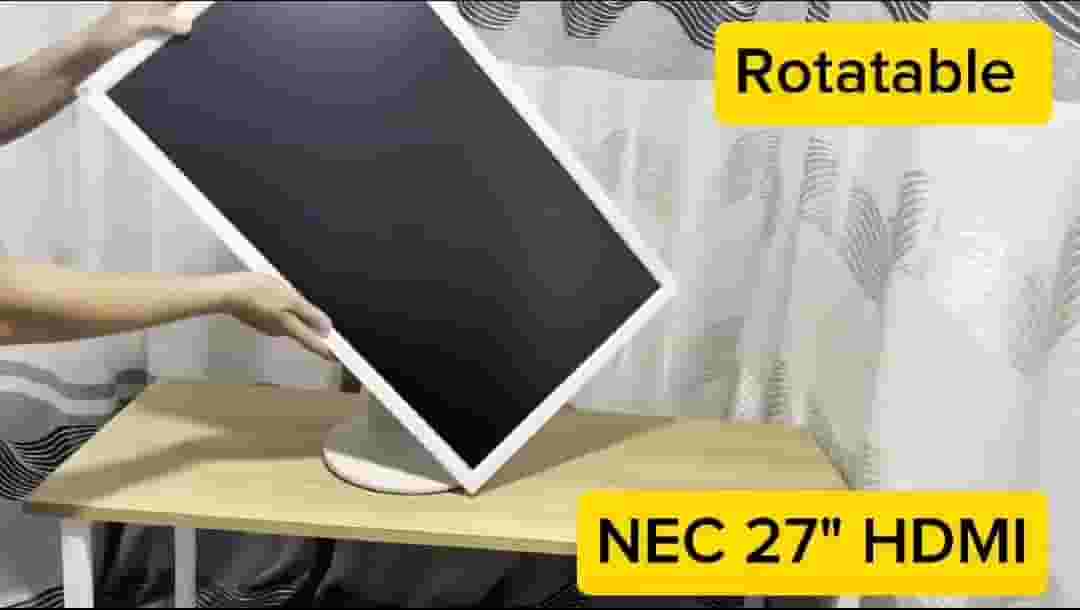 27-inch NEC monitor