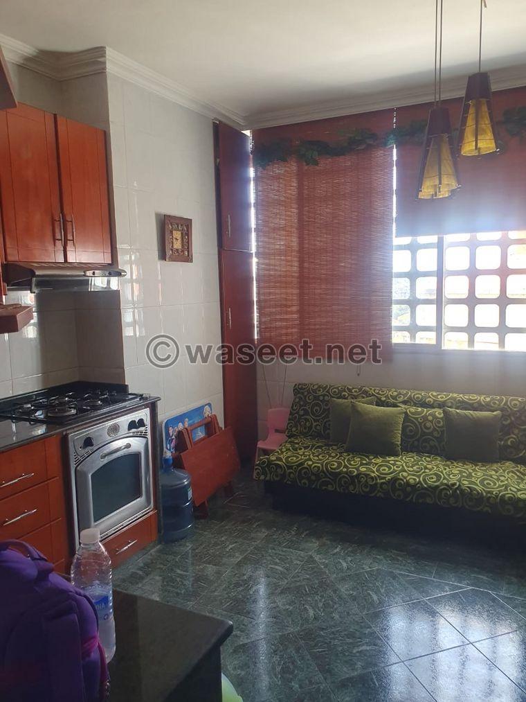 Fully furnished duplex for rent in Mazraet Yachouh  3