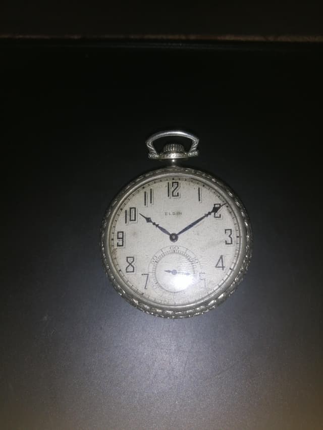 ساعة جيب إلجين عتيقة 1923