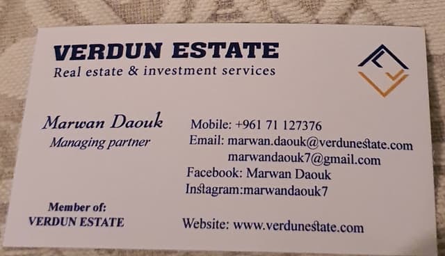Office for sale in Beirut Verdun 187 m