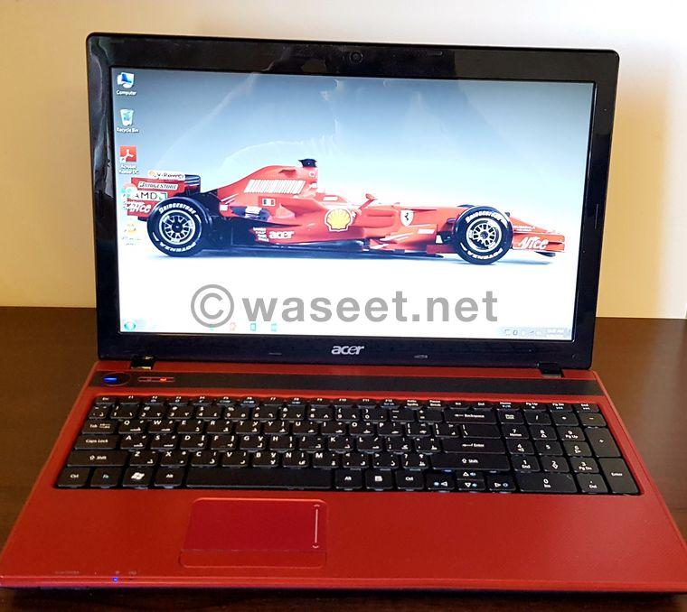 ACER ASPIRE special edition red 2