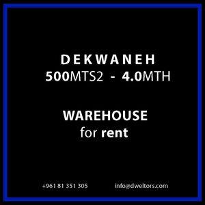 Warehouse for rent in DEKWANEH   